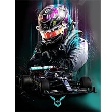 Load image into Gallery viewer, Racing Car Driver 30*40CM(Canvas) Full Round Drill Diamond Painting
