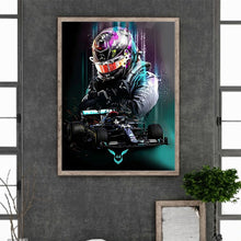 Load image into Gallery viewer, Racing Car Driver 30*40CM(Canvas) Full Round Drill Diamond Painting
