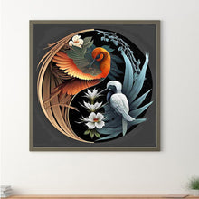 Load image into Gallery viewer, Bird Yin-Yang Diagram 30*30CM(Picture) Full Square Drill Diamond Painting
