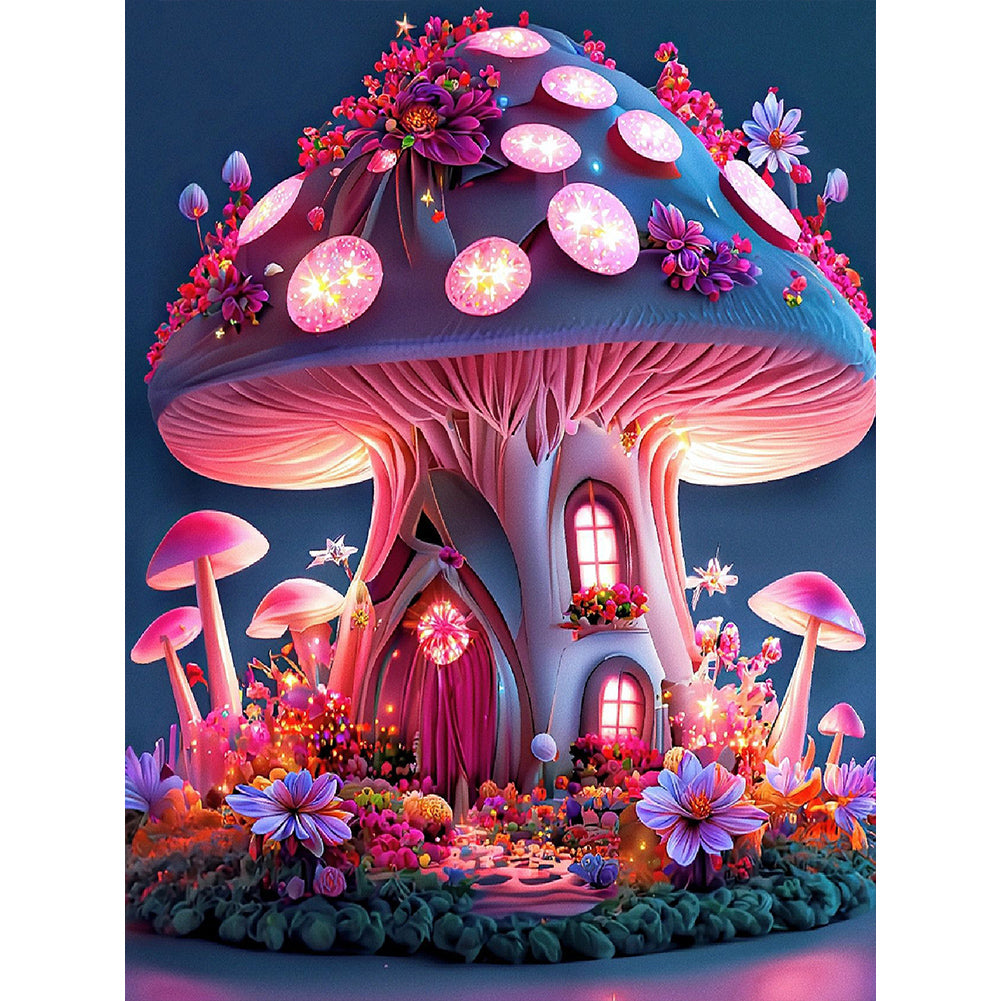 Dream Mushroom 50*60CM(Picture) Full Square Drill Diamond Painting