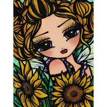 Load image into Gallery viewer, Little Girl 30*40CM(Canvas) Full Round Drill Diamond Painting
