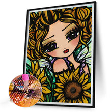 Load image into Gallery viewer, Little Girl 30*40CM(Canvas) Full Round Drill Diamond Painting
