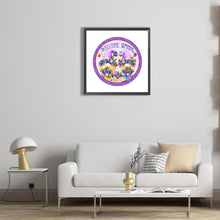 Load image into Gallery viewer, Welcome Spring Gnome 45*45CM(Canvas) Full Round Drill Diamond Painting
