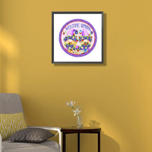 Load image into Gallery viewer, Welcome Spring Gnome 45*45CM(Canvas) Full Round Drill Diamond Painting
