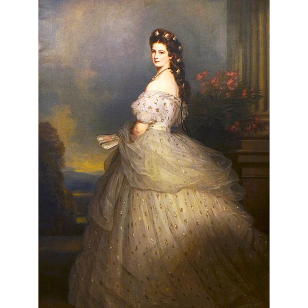 Elizabeth 40*50CM(Canvas) Full Round Drill Diamond Painting