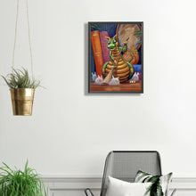 Load image into Gallery viewer, Green Dinosaur 30*40CM(Canvas) Full Square Drill Diamond Painting
