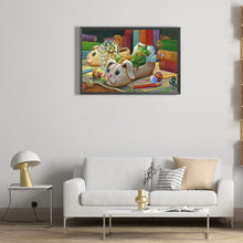Load image into Gallery viewer, Sleeping Dinosaur 30*50CM(Canvas) Full Round Drill Diamond Painting
