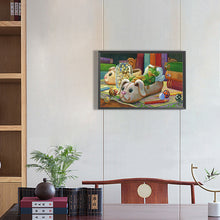 Load image into Gallery viewer, Sleeping Dinosaur 30*50CM(Canvas) Full Round Drill Diamond Painting
