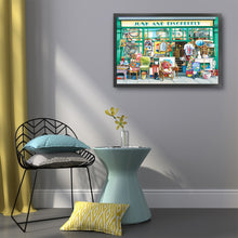 Load image into Gallery viewer, Yishu - Trash And Chaos - 60*45CM 11CT 3 Stamped Cross Stitch
