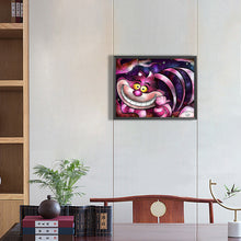 Load image into Gallery viewer, Cheshire Cat 40*30CM(Canvas) Full Round Drill Diamond Painting
