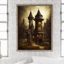 Load image into Gallery viewer, Mysterious Castle 30*40CM(Canvas) Full Round Drill Diamond Painting
