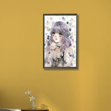 Load image into Gallery viewer, Blueberry Girl 30*50CM(Canvas) Full Round Drill Diamond Painting
