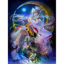 Load image into Gallery viewer, Huancan - Moon Fairy - 50*65CM 11CT 3 Stamped Cross Stitch
