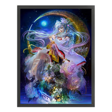 Load image into Gallery viewer, Huancan - Moon Fairy - 50*65CM 11CT 3 Stamped Cross Stitch
