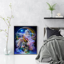 Load image into Gallery viewer, Huancan - Moon Fairy - 50*65CM 11CT 3 Stamped Cross Stitch
