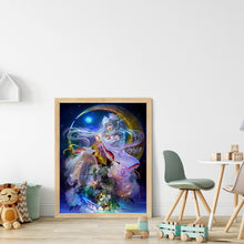 Load image into Gallery viewer, Huancan - Moon Fairy - 50*65CM 11CT 3 Stamped Cross Stitch
