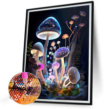 Load image into Gallery viewer, Glowing Mushroom In The Corner 30*40CM(Canvas) Full Round Drill Diamond Painting
