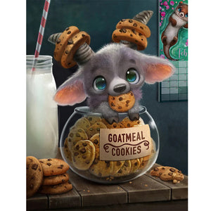 Cookie Animals 40*50CM(Canvas) Full Square Drill Diamond Painting