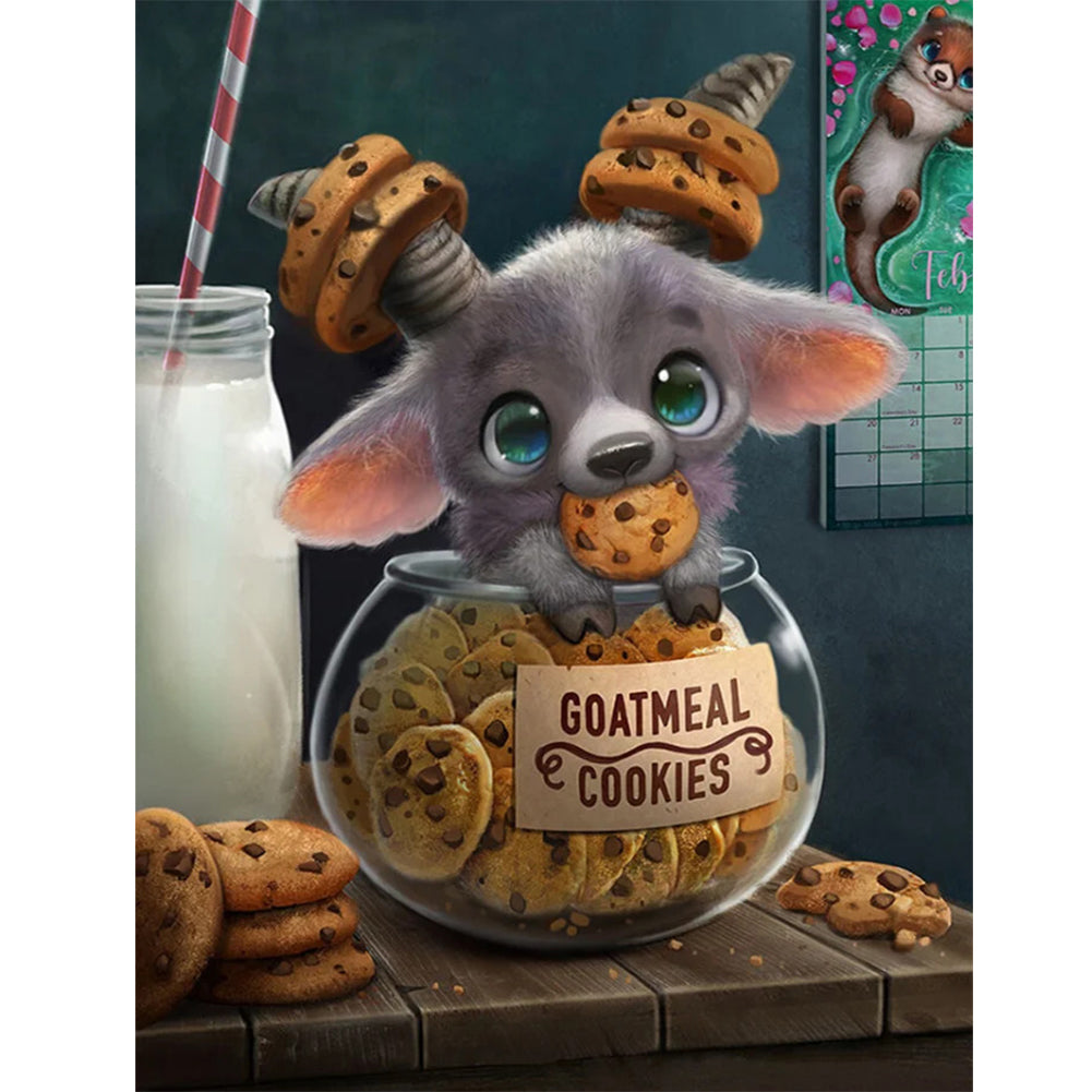 Cookie Animals 40*50CM(Canvas) Full Square Drill Diamond Painting