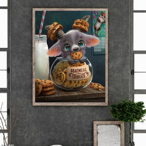 Cookie Animals 40*50CM(Canvas) Full Square Drill Diamond Painting