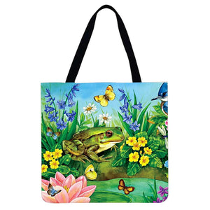 Canvas Bag-Frogs 40*40CM