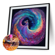 Load image into Gallery viewer, Girl Surrounded By Auspicious Clouds 40*40CM(Canvas) Full Round Drill Diamond Painting
