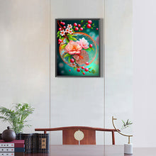 Load image into Gallery viewer, Beautiful Peach Blossoms 30*40CM(Canvas) Full Round Drill Diamond Painting
