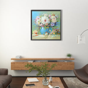 Classic Vase 60*60CM(Canvas) Full Round Drill Diamond Painting