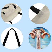 Load image into Gallery viewer, Canvas Bag-Goats 40*40CM

