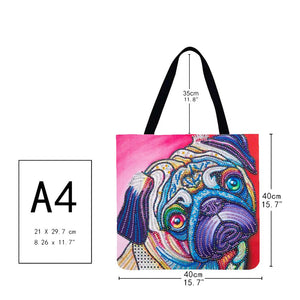 Canvas Bag-Dog 40*40CM