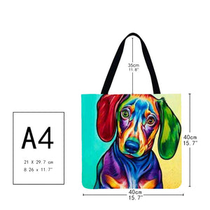 Canvas Bag-Dog 40*40CM