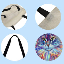 Load image into Gallery viewer, Canvas Bag-Cat 40*40CM
