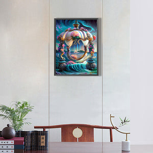 Gazebo 30*40CM(Canvas) Full Round Drill Diamond Painting