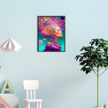 Load image into Gallery viewer, Colorful Goddess 30*40CM(Canvas) Full Round Drill Diamond Painting
