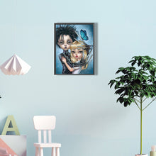 Load image into Gallery viewer, Girl With Scissor Hands 30*40CM(Canvas) Full Round Drill Diamond Painting
