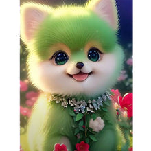 Load image into Gallery viewer, Cute Puppy 30*40CM(Picture) Full Square Drill Diamond Painting
