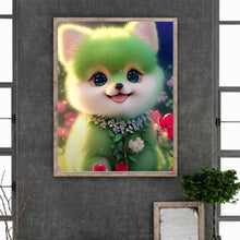 Load image into Gallery viewer, Cute Puppy 30*40CM(Picture) Full Square Drill Diamond Painting
