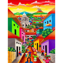 Load image into Gallery viewer, Colorful Buildings 30*40CM(Canvas) Full Round Drill Diamond Painting
