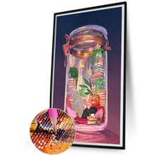 Load image into Gallery viewer, Girl In A Bottle 30*50CM(Canvas) Full Round Drill Diamond Painting
