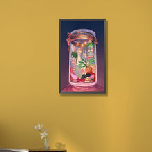 Load image into Gallery viewer, Girl In A Bottle 30*50CM(Canvas) Full Round Drill Diamond Painting
