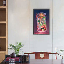 Load image into Gallery viewer, Girl In A Bottle 30*50CM(Canvas) Full Round Drill Diamond Painting

