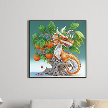Load image into Gallery viewer, Tiny Decorative Dragon 30*30CM(Canvas) Partial Special Shaped Drill Diamond Painting
