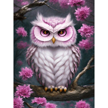 Load image into Gallery viewer, Owl 30*40CM(Canvas) Full Round Drill Diamond Painting

