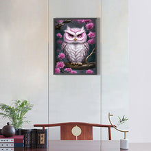 Load image into Gallery viewer, Owl 30*40CM(Canvas) Full Round Drill Diamond Painting
