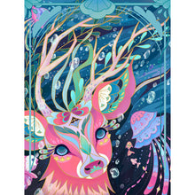 Load image into Gallery viewer, Colorful Deer 30*40CM(Canvas) Full Round Drill Diamond Painting

