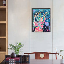 Load image into Gallery viewer, Colorful Deer 30*40CM(Canvas) Full Round Drill Diamond Painting

