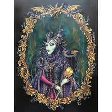 Load image into Gallery viewer, Maleficent&#39;S Evil Stepmother 30*40CM(Canvas) Full Round Drill Diamond Painting
