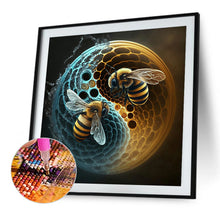 Load image into Gallery viewer, Tai Chi Yin-Yang Bee 35*35CM(Canvas) Full Round Drill Diamond Painting

