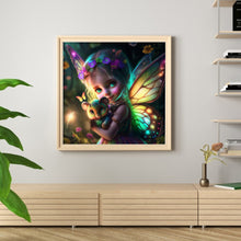 Load image into Gallery viewer, Yishu - Little Girl - 50*50CM 11CT 3 Stamped Cross Stitch
