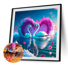 Load image into Gallery viewer, Fantasy Swan Lake 40*40CM(Canvas) Full Round Drill Diamond Painting

